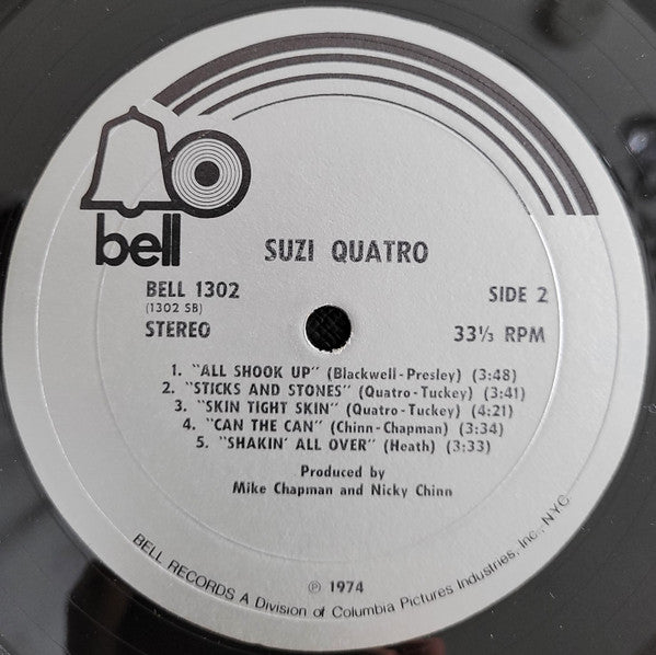 Suzi Quatro - Suzi Quatro (Vinyl, LP, Album, Stereo) Very Good Plus (VG+) / Very Good (VG)