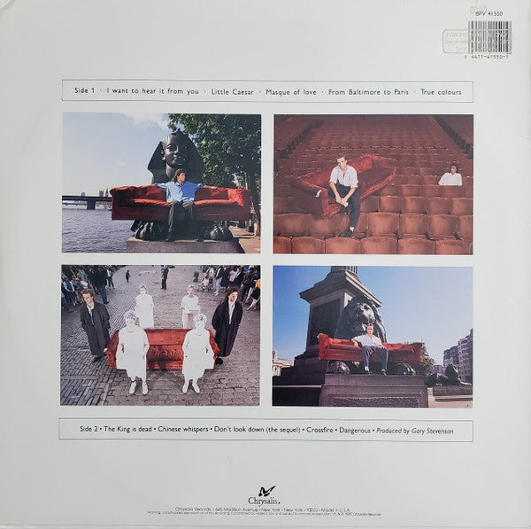 Go West - Dancing On The Couch (Vinyl, LP, Album) Very Good Plus (VG+) / Very Good Plus (VG+)