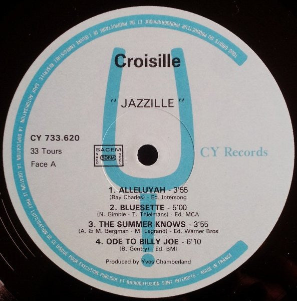 Nicole Croisille - Jazzille (Vinyl, LP, Album) Very Good (VG) / Very Good Plus (VG+)