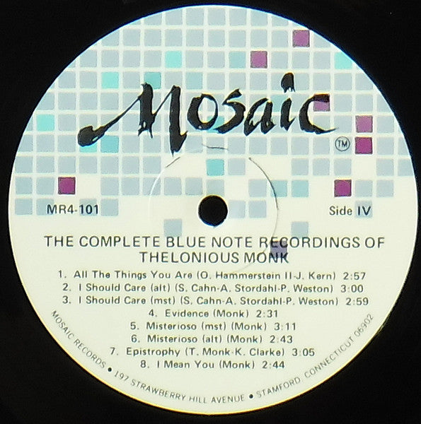 Thelonious Monk - The Complete Blue Note Recordings Of Thelonious M...