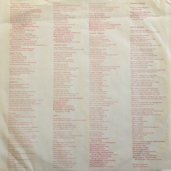 Bill Champlin - Runaway (Vinyl, LP, Album, Stereo)