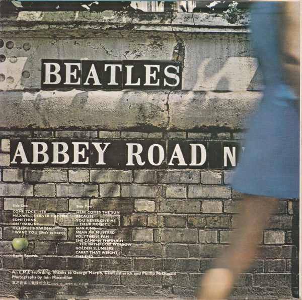 The Beatles - Abbey Road (Vinyl, LP, Album, Stereo) Good Plus (G+) / Very Good (VG)