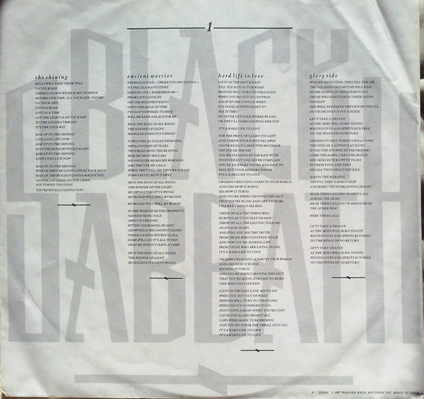 Black Sabbath - The Eternal Idol (Vinyl, LP, Album) Near Mint (NM or M-) / Very Good (VG)