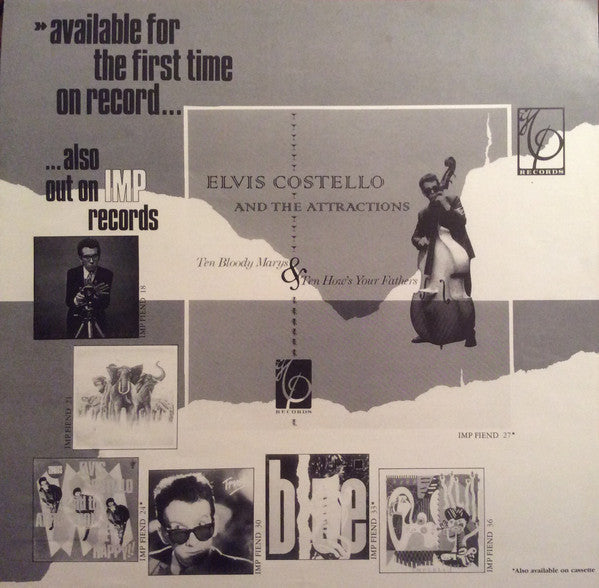 Elvis Costello & The Attractions - Imperial Bedroom (Vinyl, LP, Album, Reissue) Near Mint (NM or M-) / Very Good Plus (VG+)