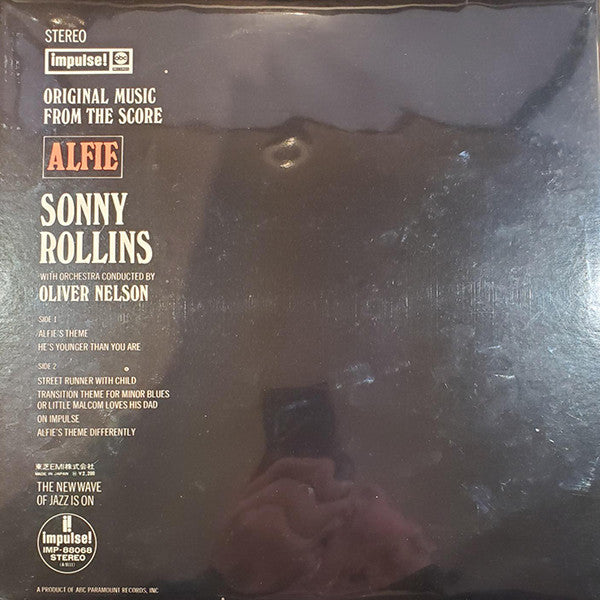 Sonny Rollins - Original Music From The Score "Alfie" (Vinyl, LP, A...