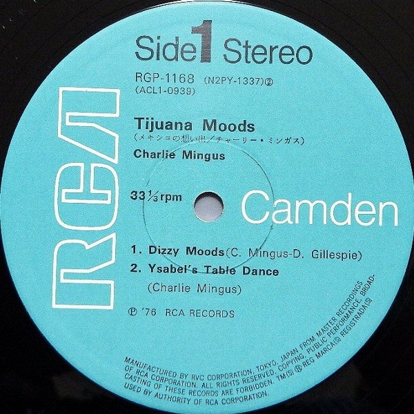 Charles Mingus - Tijuana Moods (Vinyl, LP, Album, Reissue, Stereo)