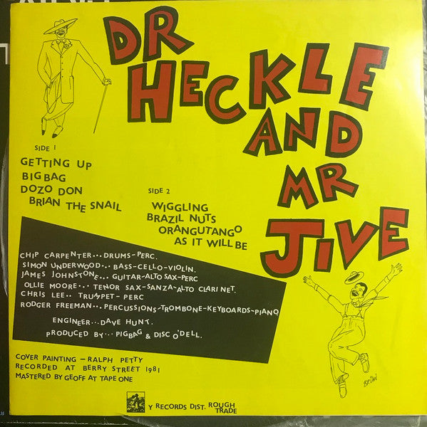 Pigbag - Dr Heckle And Mr Jive (Vinyl, LP, Album) Very Good Plus (VG+) / Very Good (VG)