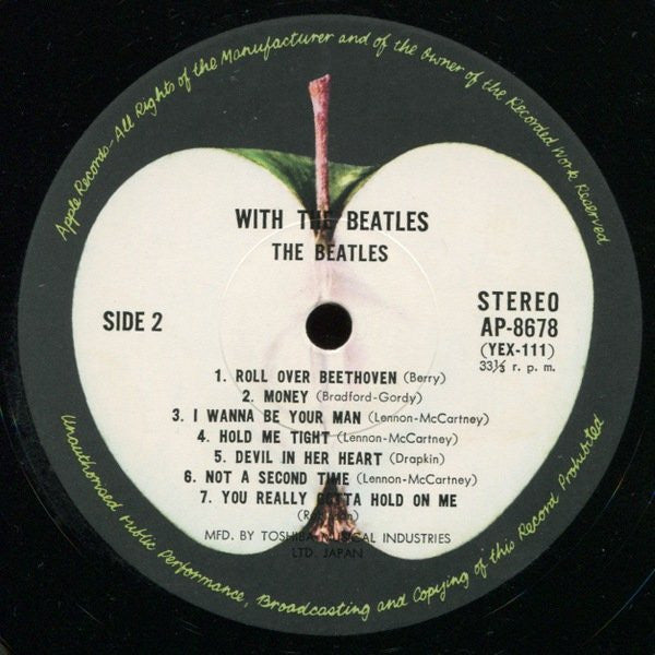 The Beatles - With The Beatles (Vinyl, LP, Album, Stereo, Reissue)