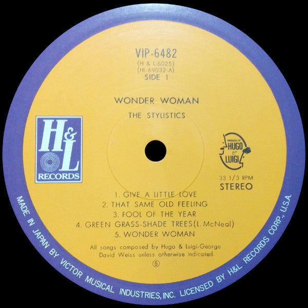 The Stylistics - Wonder Woman (Vinyl, LP, Album)