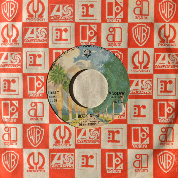 Deep Purple - Black Night (Vinyl, 7", 45 RPM, Reissue) Near Mint (NM or M-) / Very Good Plus (VG+)