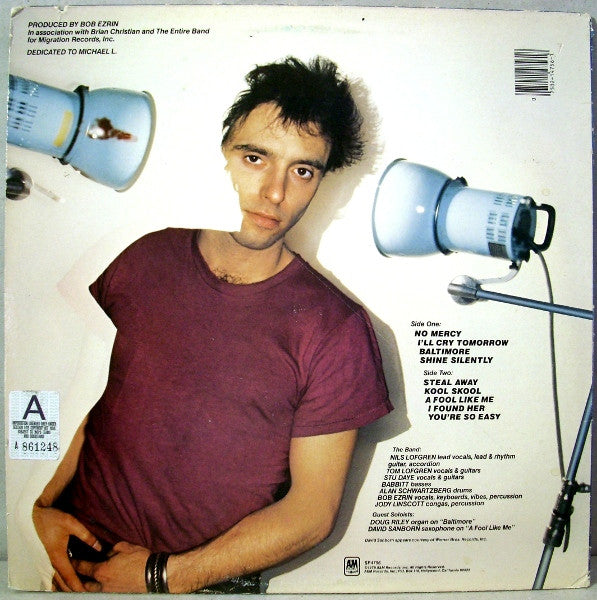 Nils Lofgren - Nils (Vinyl, LP, Album, Stereo) Good Plus (G+) / Very Good (VG)