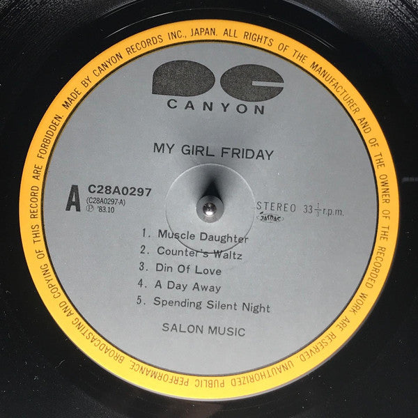 Salon Music - My Girl Friday (Vinyl, LP, Album, Stereo)