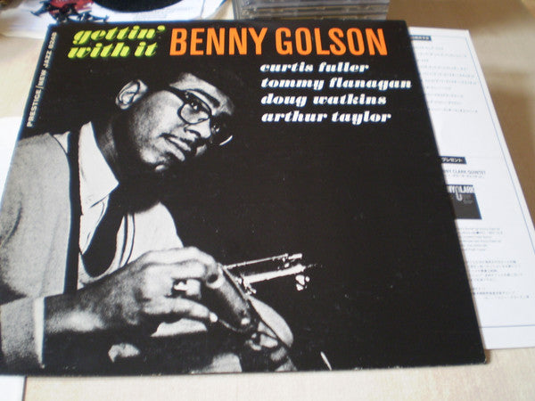 Benny Golson - Gettin' With It (Vinyl, LP, Album, Limited Edition, Reissue) Very Good (VG) / Good Plus (G+)