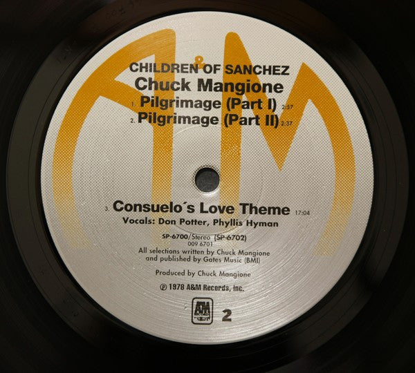 Chuck Mangione - Children Of Sanchez (2xVinyl, LP, Album, Reissue, Remastered) Near Mint (NM or M-) / Near Mint (NM or M-)