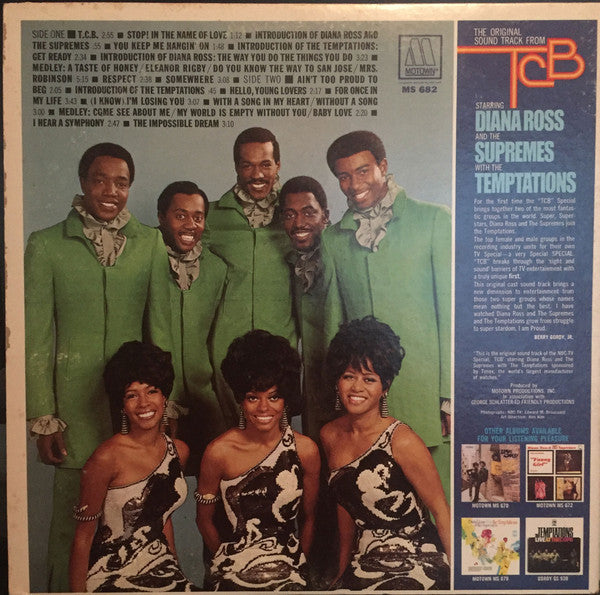 The Supremes - (The Original Sound Track From) TCB (Vinyl, LP, Album, Stereo) Very Good (VG) / Very Good (VG)