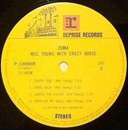 Neil Young - Zuma (Vinyl, LP, Album)