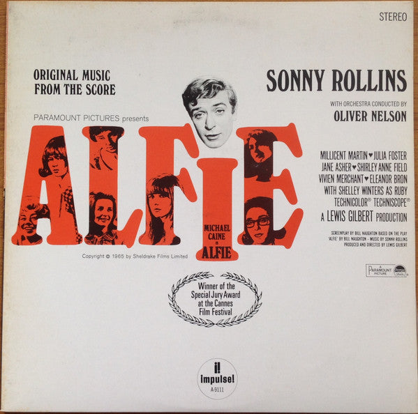 Sonny Rollins - Original Music From The Score "Alfie" (Vinyl, LP, A...