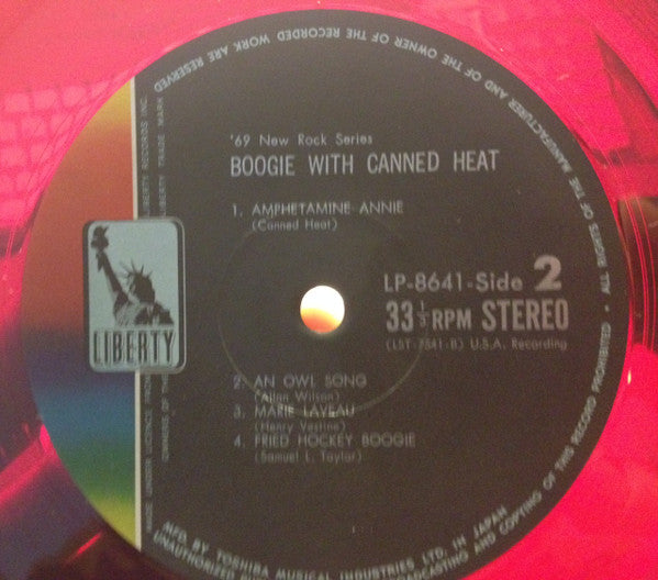 Canned Heat - Boogie With Canned Heat (Vinyl, LP, Album, Stereo) Very Good Plus (VG+) / Good Plus (G+)