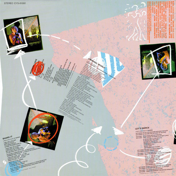 David Bowie - Let's Dance = レッツ・ダンス (Vinyl, LP, Album, Stereo)