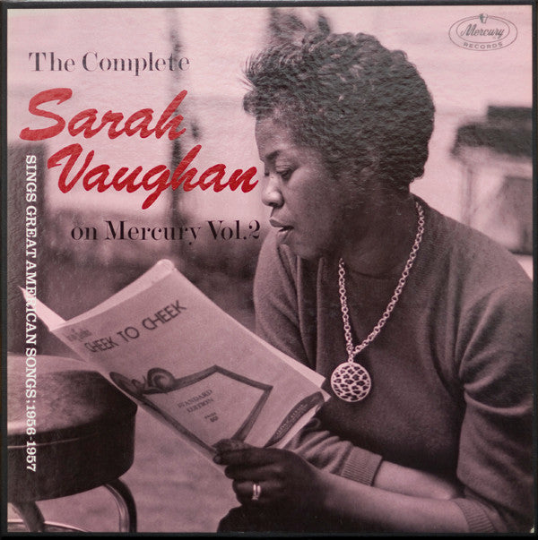 Sarah Vaughan - The Complete Sarah Vaughan On Mercury Vol. 2 - Sings Great American Songs; 1956-1957 (5xVinyl, Box Set, LP, Compilation, Remastered, Stereo) Very Good Plus (VG+) / Very Good (VG)