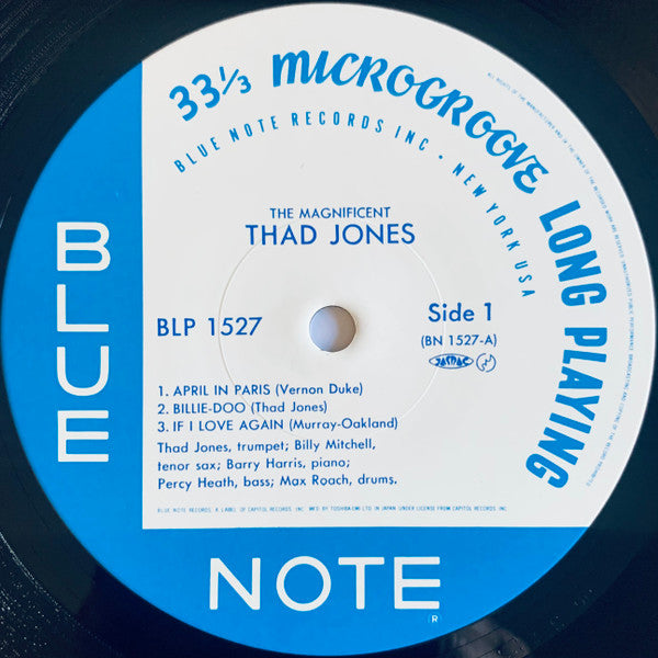 Thad Jones - The Magnificent Thad Jones (Vinyl, LP, Album, Reissue,...