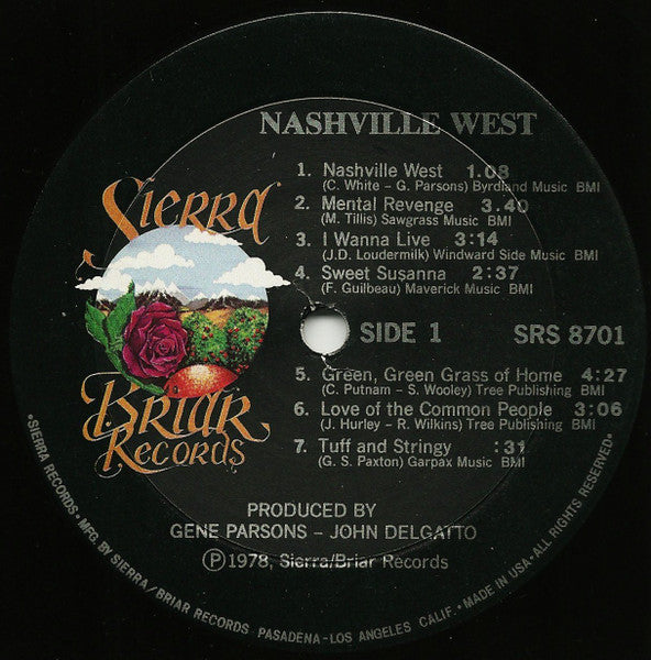 Nashville West - Nashville West (Vinyl, LP, Album) Good Plus (G+) / Good Plus (G+)