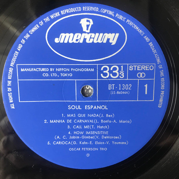 Oscar Peterson - Soul Español (Vinyl, LP, Album, Limited Edition, R...