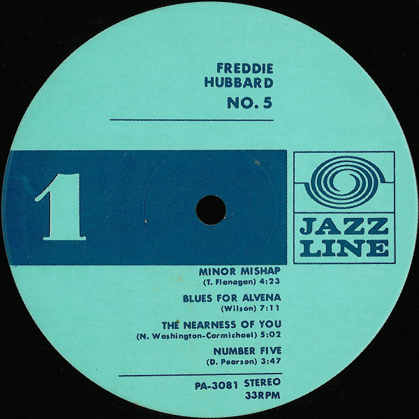 Freddie Hubbard - No.5 (Vinyl, LP, Album, Reissue)
