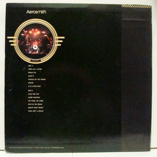 Aerosmith - Aerosmith (Vinyl, LP, Compilation) Very Good Plus (VG+) / Good Plus (G+)
