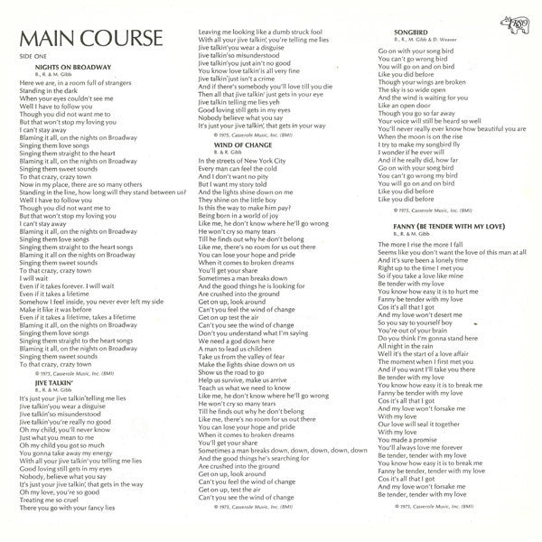 Bee Gees - Main Course (Vinyl, LP, Album)