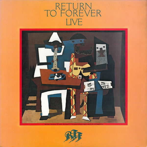 Return To Forever - Live (Vinyl, LP, Album, Promo) Very Good (VG) / Very Good (VG)
