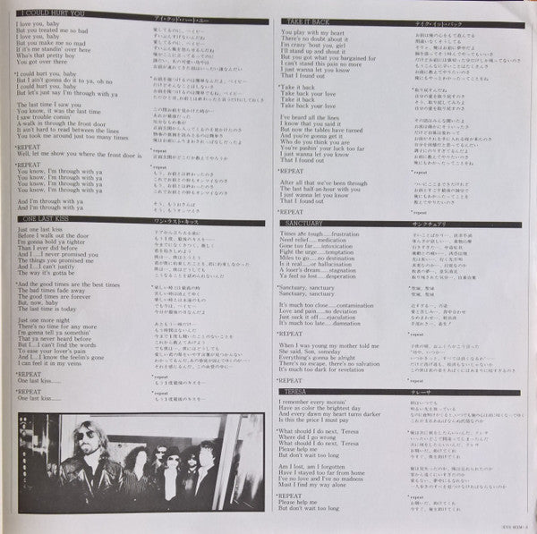 The J. Geils Band - Sanctuary. (Vinyl, LP, Album) Very Good Plus (VG+) / Very Good Plus (VG+)