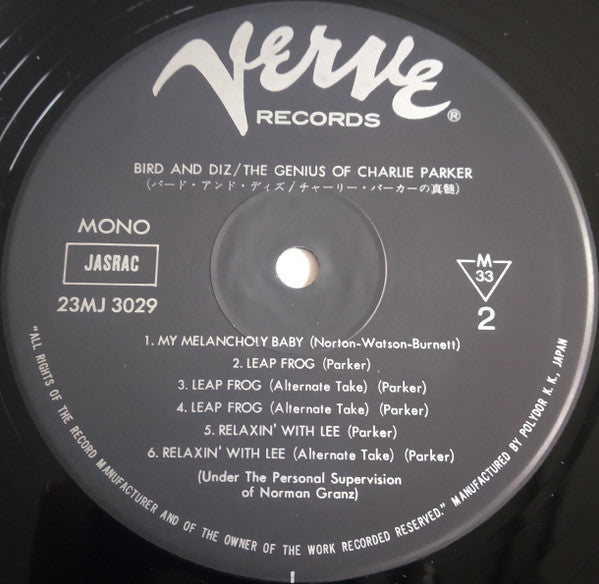 Bird (28) - The Genius Of Charlie Parker (Vinyl, LP, Album, Reissue...