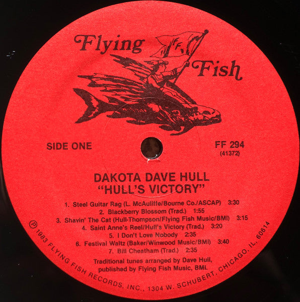 Dakota Dave Hull - Hull's Victory (Vinyl, LP, Album) Very Good Plus (VG+) / Near Mint (NM or M-)