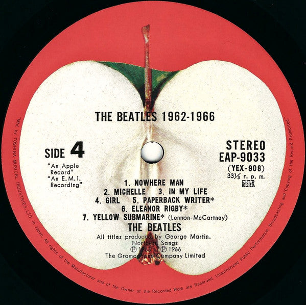 The Beatles - 1962-1966 = 1962年〜1966年 (Vinyl, LP, Album, Compilatio...