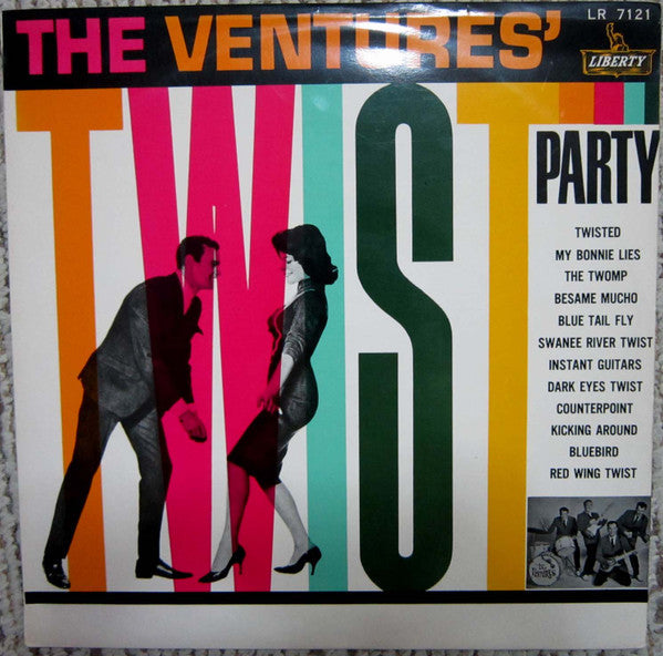 The Ventures - Twist Party (Vinyl, LP, Album, Mono) Very Good (VG) / Very Good (VG)