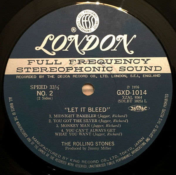 The Rolling Stones - Let It Bleed (Vinyl, LP, Album, Reissue)