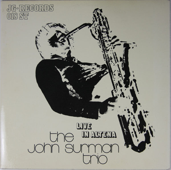 John Surman Trio - Live In Altena (Vinyl, LP, Album, Limited Edition) Near Mint (NM or M-) / Very Good Plus (VG+)
