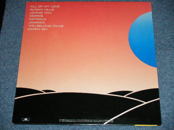 Bobby Caldwell - Carry On (Vinyl, LP, Album, Stereo)