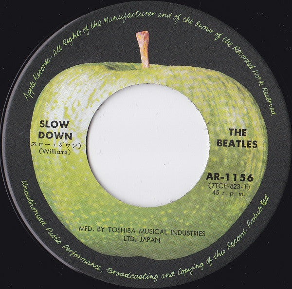 The Beatles - Matchbox / Slow Down (Vinyl, 7", 45 RPM, Single, Reis...