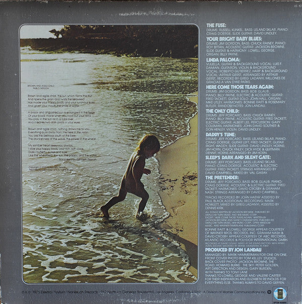 Jackson Browne - The Pretender (Vinyl, LP, Album, Reissue) Good Plus (G+) / Very Good (VG)