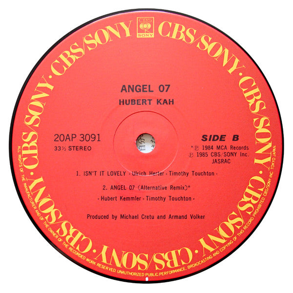 Hubert KaH - Angel 07 (Vinyl, 12", 33 ⅓ RPM)