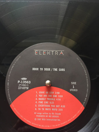 The Cars - Door To Door (Vinyl, LP, Album)
