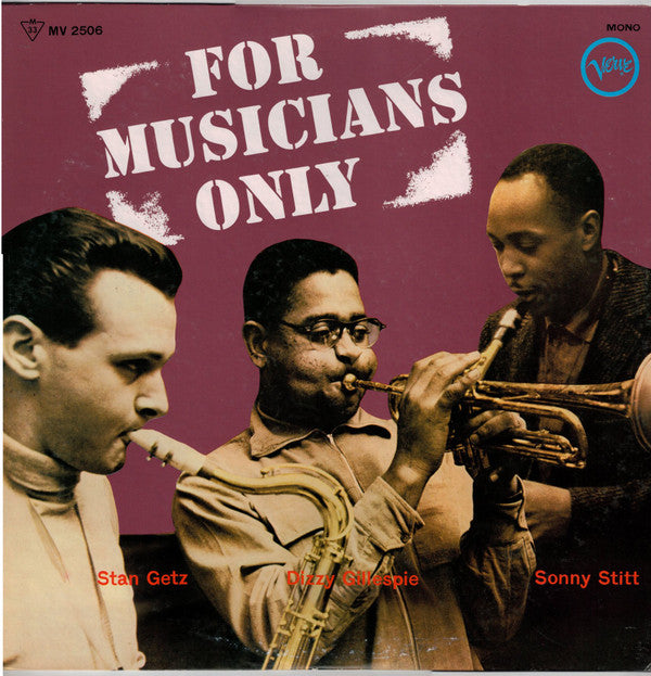 Stan Getz - For Musicians Only (Vinyl, LP, Album, Reissue, Mono)