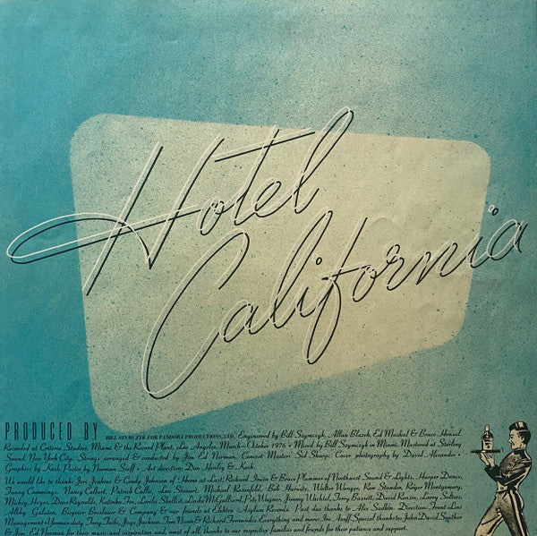 Eagles - Hotel California (Vinyl, LP, Album, Stereo)