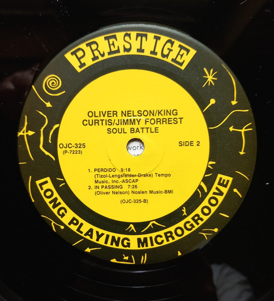 Oliver Nelson - Soul Battle (Vinyl, LP, Album, Reissue) Near Mint (NM or M-) / Very Good (VG)