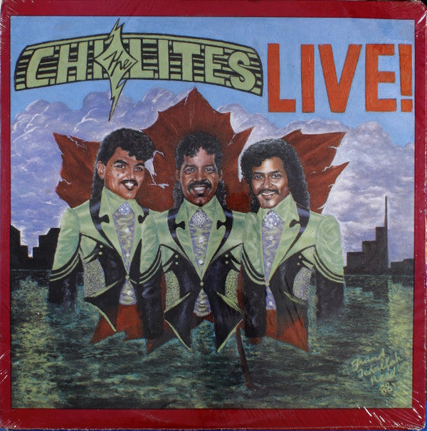 The Chi-Lites - Live! (Vinyl, LP, Album) Very Good Plus (VG+) / Very Good (VG)