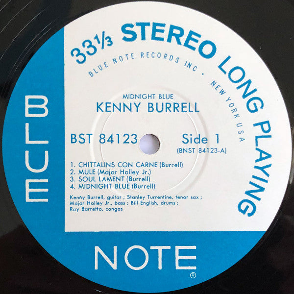 Kenny Burrell - Midnight Blue (Vinyl, LP, Album, Limited Edition, R...