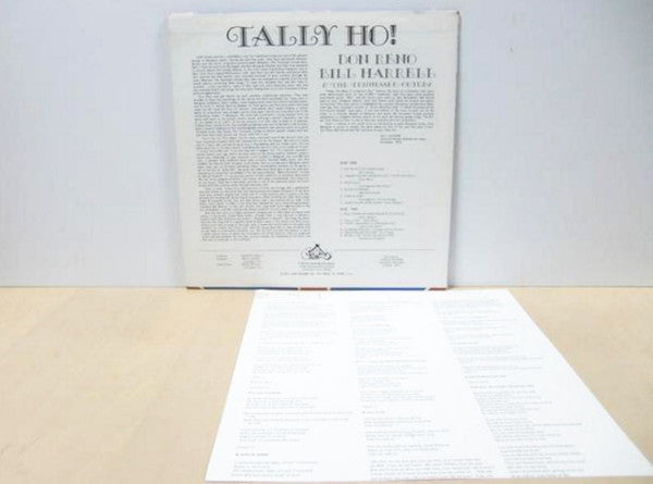 Don Reno - Tally Ho! (Vinyl, LP, Album) Very Good Plus (VG+) / Good Plus (G+)