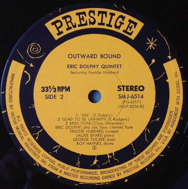 Eric Dolphy Quintet - Outward Bound = アウトワード・バウンド (Vinyl, LP, Album...